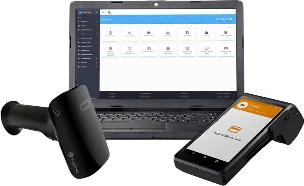 La piattaforma DropPoint per accettare ogni pagamento