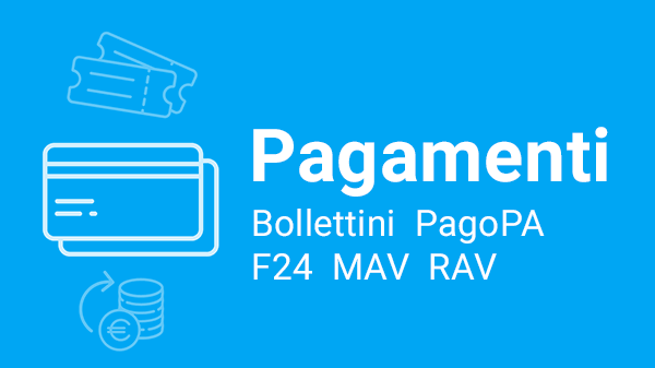Pagamento - Ricariche - Biglietteria